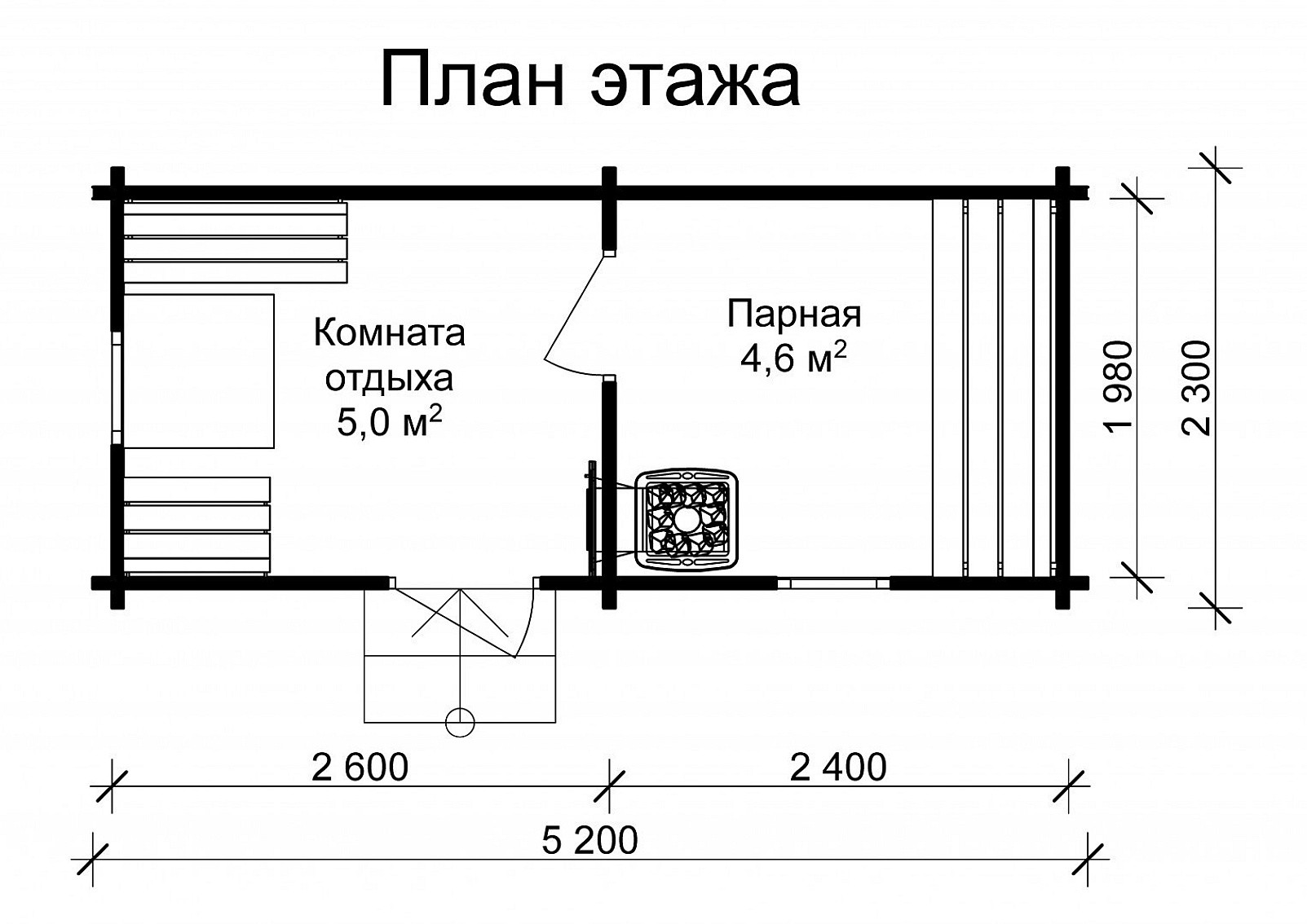 Мобильная баня МБ 106